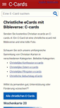 Mobile Screenshot of christliche-ecards.com
